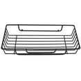 thumbnail image 1 of Bathroom Wall Organizer with Shower Shelf for Storage Stainless Steel Black 7.5x5.5x18 Inches, 1 of 5