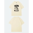 thumbnail image 5 of Whichone Mens Tacos are The Answer T-Shirt Funny Sarcastic Saying Tee,Yellow,Medium, 5 of 9