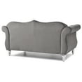 thumbnail image 6 of Glory Furniture Transitional Velvet Loveseat, Dark Gray, 6 of 7