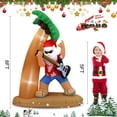 thumbnail image 4 of Guitarra LED inflable de Papá Noel de 213 cm para decoración navideña, 4 of 7