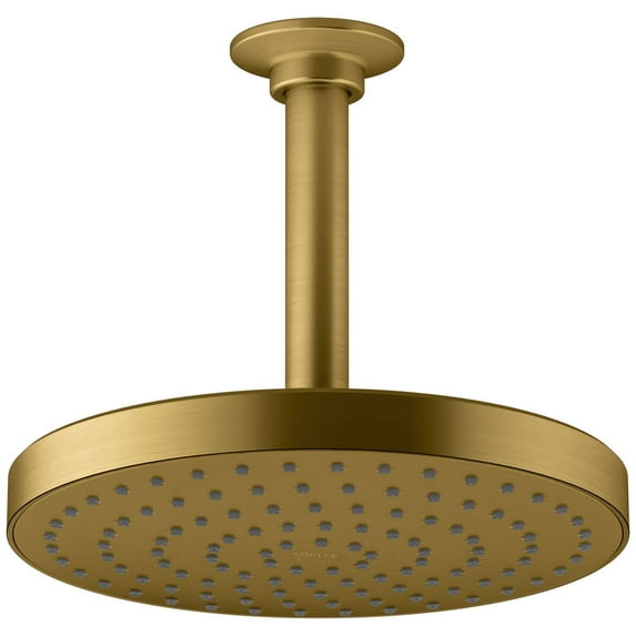 Kohler K-76464 Awaken 2.0 GPM Single Function Rain Shower Head - Vibrant Brushed Moderne