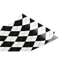 thumbnail image 2 of Rwraps Monochrome Argyle Play Checkers Matte Vinyl Film Wrap 59in x 14ft Vinyl Vehicle Car Film, 2 of 9