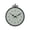 Black, variant on Tibvox NonTicking Battery Operated Wall Clock for Outdoor Space Timepieces Clock