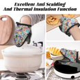 thumbnail image 7 of Pofeuu Colored Casino Chips Print Thickened Mini Silicone Oven Mitts Heat Resistant, Rubber Oven Mitt Gloves, Finger Pinch Grips, Pot Holder, Silicone Potholder, 7 of 7