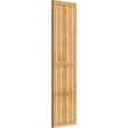 thumbnail image 6 of 21 1/2"W X 79"H Timbercraft Four 5 3/8" Boards Framed Board-N-Batten Shutters, Rough Sawn Western Red Cedar (Per Pair), 6 of 13