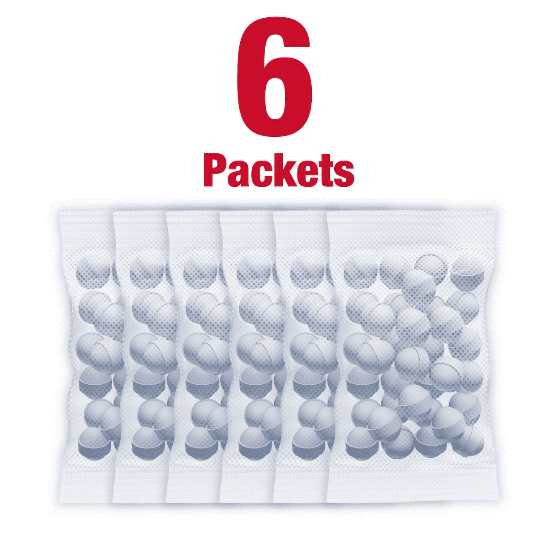 Enoz Old Fashioned Moth Balls, Naphthalene Balls, 6 Single-Use Packets, 48 oz, 3 Pack