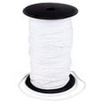 thumbnail image 2 of The Bead Chest Round Nylon Elastic Cord for Crafts & Mask Making 600ft White, 2 of 2