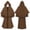 Brown, variant on Halloween Cosplay Costume Charming Medieval Hooded Velvet Cape Cloak Outfit for Women Gir'ls Victorian Theme Party Christmas Masquerade Birthday Gift Holiday Party Roleplay Dress Up Wear