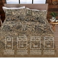 thumbnail image 6 of VISI-ONE Realtree Max-5 Full Camo 4 Piece Sheet Set – Lightweight, Cooling, Wrinkle-Free Microfiber 15" Deep Pockets Sheets, Unisex Rustic Western Farmhouse Style for Home, RVs, & Camping, 6 of 7