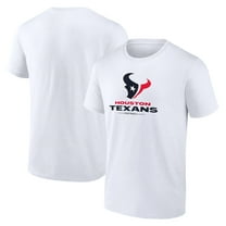 Men's  White Houston Texans Team Lockup T-Shirt