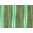 thumbnail image 1 of Ahgly Company Machine Washable Indoor Rectangle Abstract Turquoise Blue Modern Area Rugs, 3' x 5', 1 of 4