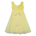 thumbnail image 3 of Girls Dress Sleeveless Halter Flower Multi Layer Chiffon 10, 3 of 3