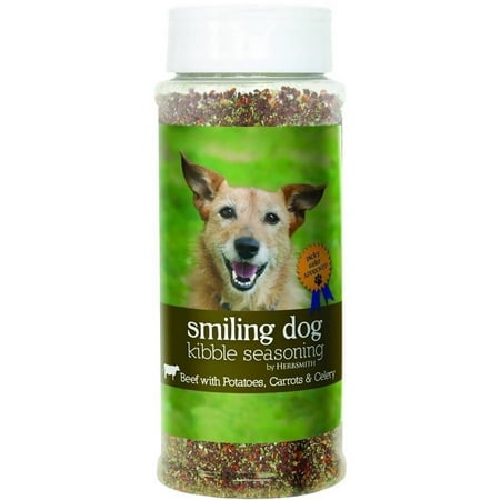 Herbsmith Smiling Dog Kibble Seasoning, Beef with Potatoes, Carrots and Celery,