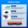 thumbnail image 5 of VIPink 30X CF230X Toner Cartridges Compatible for CF230X 30X CF230A 30A Laserjet Pro M203dw MFP M227fdw M203dw M227fdn M203dn M227sdn M203d M227 M203 Series Printer Ink (Black,6-Pack), 5 of 7