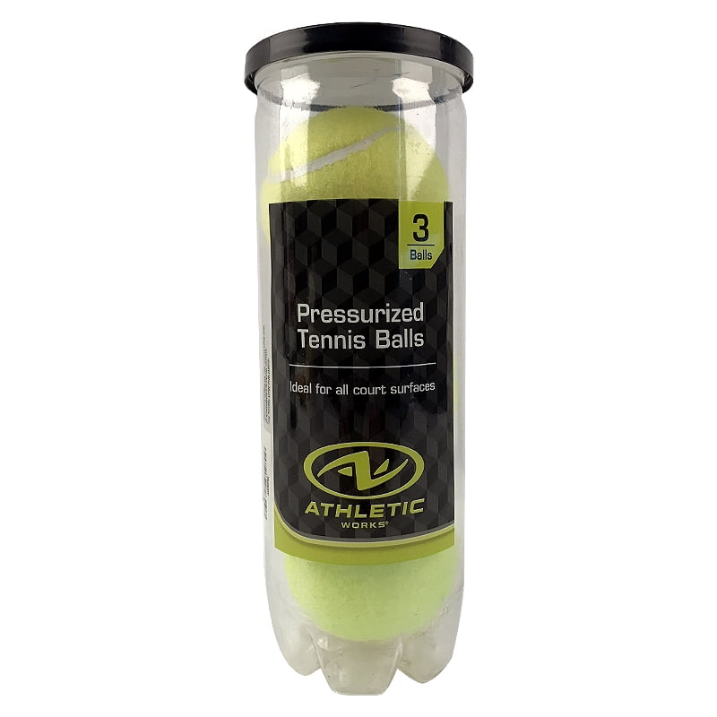 Athletic Works Regular Duty Tennis Balls, Multiple Pack Sizes