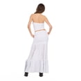 thumbnail image 5 of Forever 21 Women’s Lace Maxi Skirt with Tiered Hem Mid Rise Fit Elegant Casual Style, XS-XL, 5 of 6