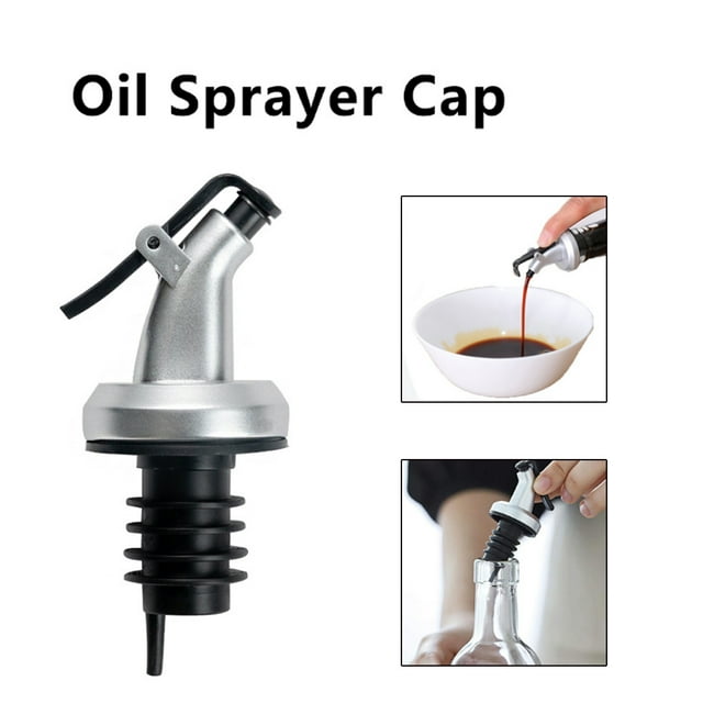 Botella Vertedor Aceite Pulverizador Tapa Caño Dispensador de licor para aceite de oliva Vinagre Botella Vertedores Boquillas