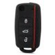 thumbnail image 1 of Funda de silicona para llave de coche para Volkswagen Polo Golf Tiguan Sagitar, 1 of 8