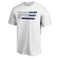 thumbnail image 2 of Men's White Minnesota United FC Americana Patriotic Club T-Shirt, 2 of 3