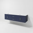 thumbnail image 6 of Sonoma 72 in W x 22 in D Navy Blue Double Bath Vanity and Cultured Marble Top, 6 of 11