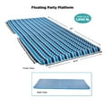 thumbnail image 3 of Aqua Leisure Supersized Party Plank Inflatable Floating Island Raft Platform, 3 of 4