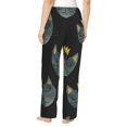 thumbnail image 3 of Disketp Faces Of The Cat Print Women'S Comfy Pajama Pants Casual Drawstring Palazzo Lounge Wide Leg Pants, 3 of 9