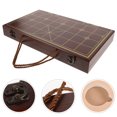 thumbnail image 2 of Miangastore Travel Chess Set Traditional Rectangular 1Set 17.5X15.7X1In, 2 of 8