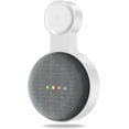 thumbnail image 1 of Socket Wall Bracket for Google Home Mini Voice Assistant Smart Speaker Harness Management Accessories (white)-White with Switch Port, 1 of 9