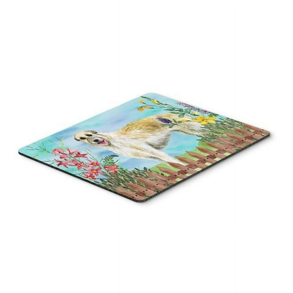 Irish Wolfhound Spring Mouse Pad, Hot Pad or Trivet