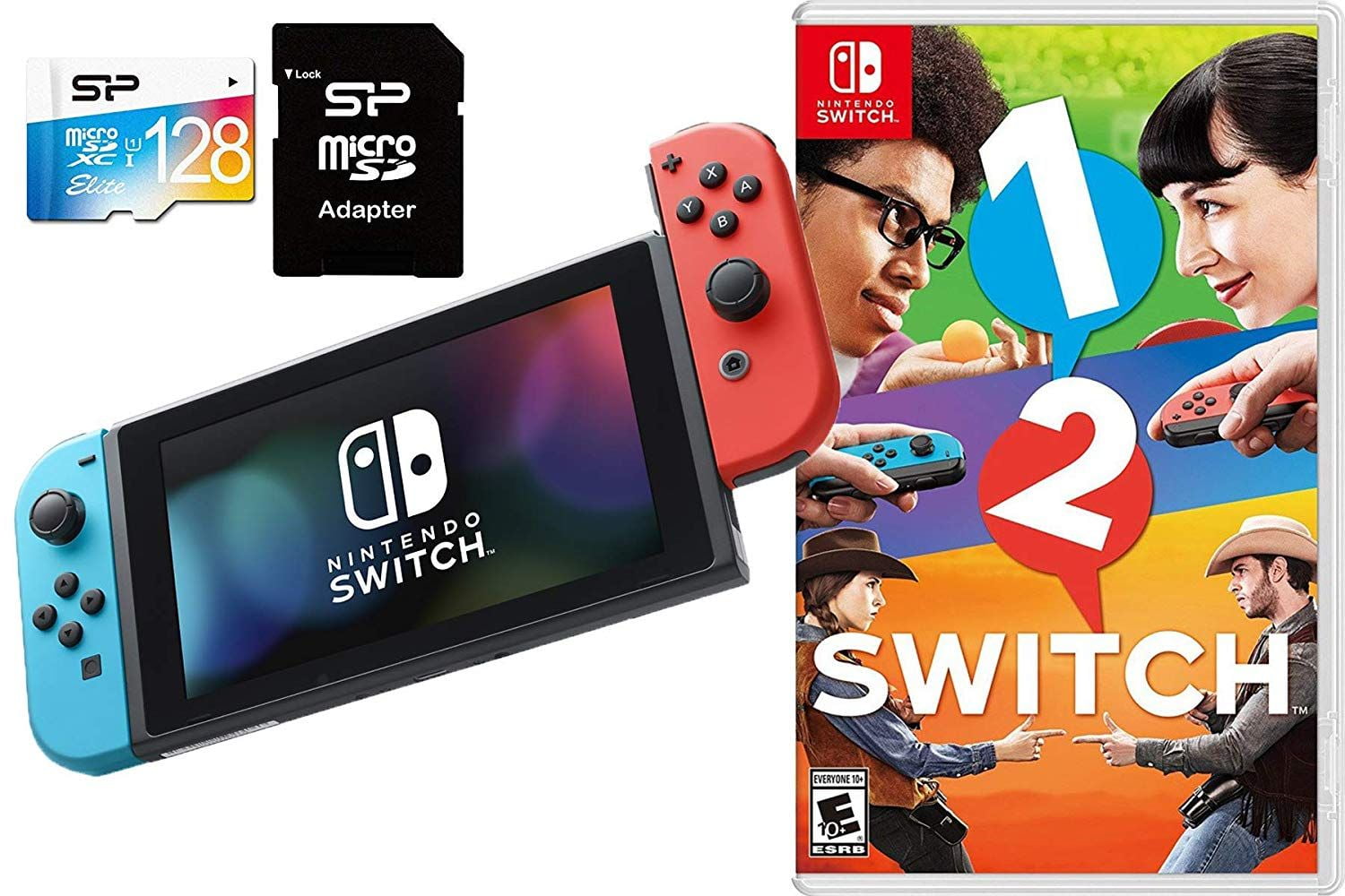 Nintendo Switch 1-2 Switch Bundle: 32GB Nintendo Switch Console with