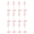thumbnail image 1 of Fyydes 12Pcs Swan Photo Clip With Base Iron Wire Desktop Card Note Home Office Business, 1 of 8