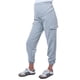 thumbnail image 3 of Jogger de Maternidad Casual algodón Ajustable Almacenes Mario Color Gris Talla Unitalla, 3 of 5