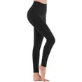 thumbnail image 1 of IUGA Leggings de Talle Alto para Mujer Leggings de Entrenamiento para Correr con Bolsillo Interior Pantalones de Yoga para Mujer Negro, 1 of 5