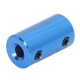 thumbnail image 2 of 10pcs Stepper Motor Shaft Couplings 14mm Diameter 25mm Length 5x5mm Joint Connector Blue, 2 of 4