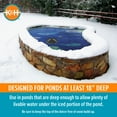 thumbnail image 6 of K&H Pet Products Thermo-Pond 3.0 Outdoor Pond Heater Deicer Black 100 Watts, 6 of 9