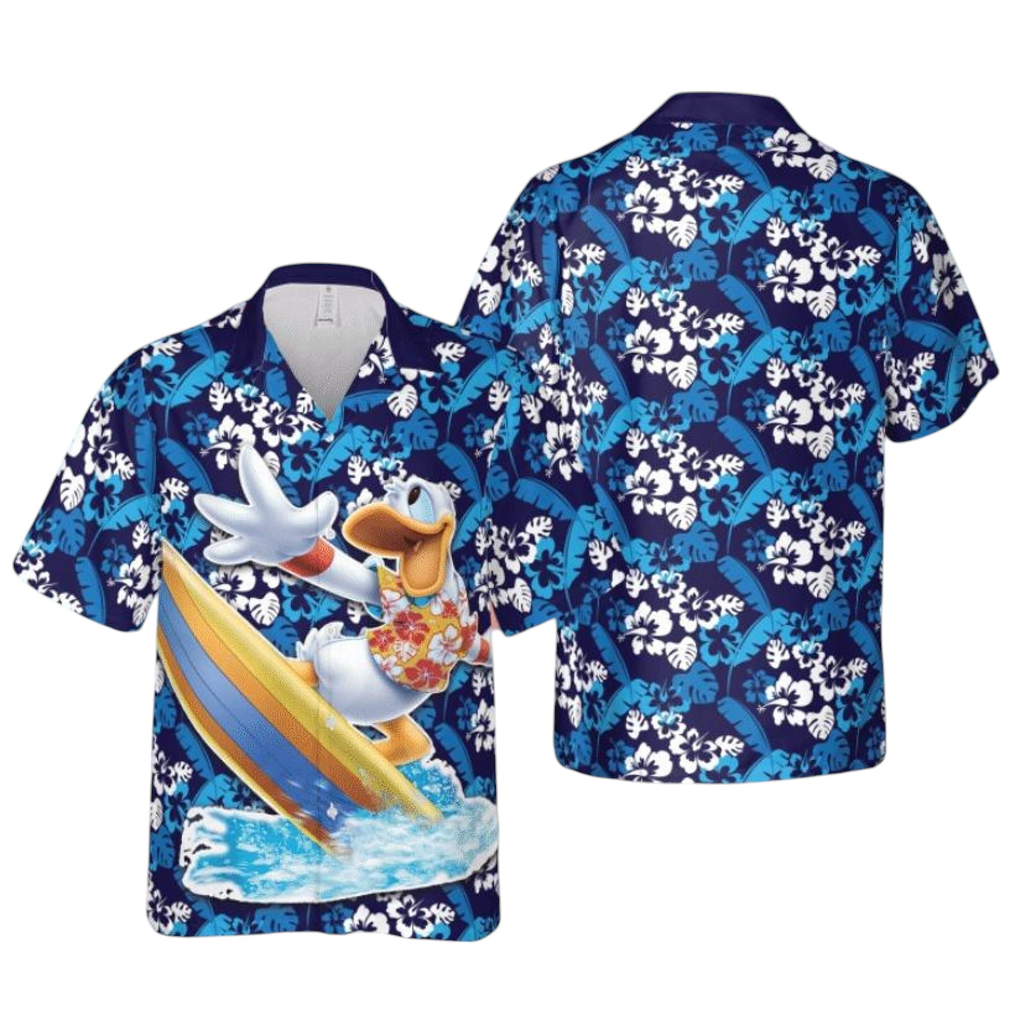 Disney Mickey Mouse Minnie Hawaiian Men's Women's Matching Family