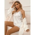 thumbnail image 5 of BeautyIn Women Lace Camisole Top and Short Pant 2-Piece Pajama Set, 5 of 6