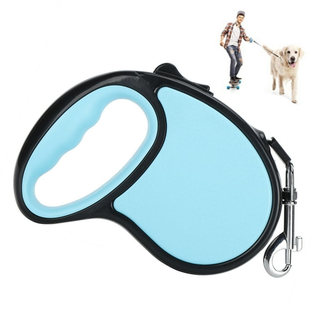 Rdeghly Sangle Rétractable pour Chien, Laisse Rétractable 3/5m avec Poignée Antidérapante pour Petit Moyen Chien, Laisse pour Chien avec Poignée