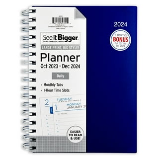  2024 Planner - Weekly & Monthly Planner 2024 with Calendar  Stickers, Jan 2024 - Dec 2024, 5.75 X 8.25, A5 Thick Paper with Pen  Holder, Inner Pocket, 2 Book Marks