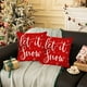 thumbnail image 4 of Decoraciones navideñas, funda de almohada navideña de 17,71 x 17,71 pulgadas, ideal para decoración navideña, ideal para sofás del hogar, funda de almohada de poliéster., 4 of 6