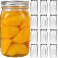 thumbnail image 1 of Wide Mouth Mason Jars 12 Pack 32 oz, 1 of 1