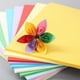thumbnail image 1 of Papel para origami A4 cortado a mano, papel rectangular grande de color, papel de color sólido, materiales de arte decorativos, para el hogar y la oficina, plegable y portátil, papel de, 1 of 9