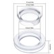 thumbnail image 3 of Juego De Tapones Y Tapas De Silicona De Tamaño Estándar Para Sombrillas, Para Mesas De Patio Y Jardín, 2 Pulgadas (Transparentes), Recambio Para Sombrillas De Mesa De Patio, 3 of 7