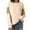 Beige 01, variant on Women's Crew Neck Sweatshirt Casual Pulover Sweatshirts Loose Fit Comfy Long Sleeve Shirts Women Fall Clothes