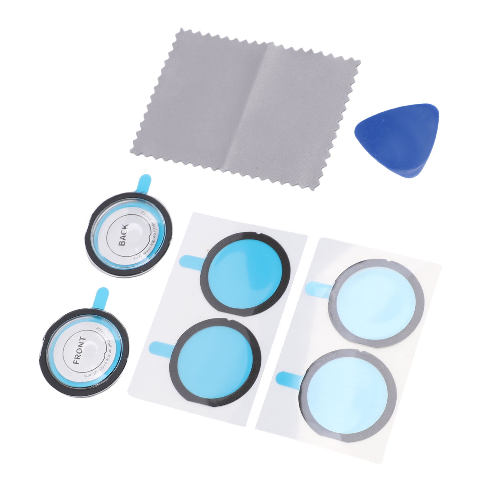 Riousery Premium Lens Guard Fit for Insta360 X3 Action Camera, 9H Hardness Tempered Glass Anti-Scratch Removable Protector Cover (4.33 inches / 11 cm)