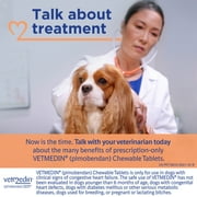 Vetmedin (Pimobendan) Chewable Tablets for Dogs, 10 mg
