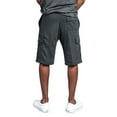 thumbnail image 7 of G-Style USA Men's Fleece Heavyweight Cargo Sweat Shorts FS76 - CHARCOAL - 6X-Large, 7 of 7