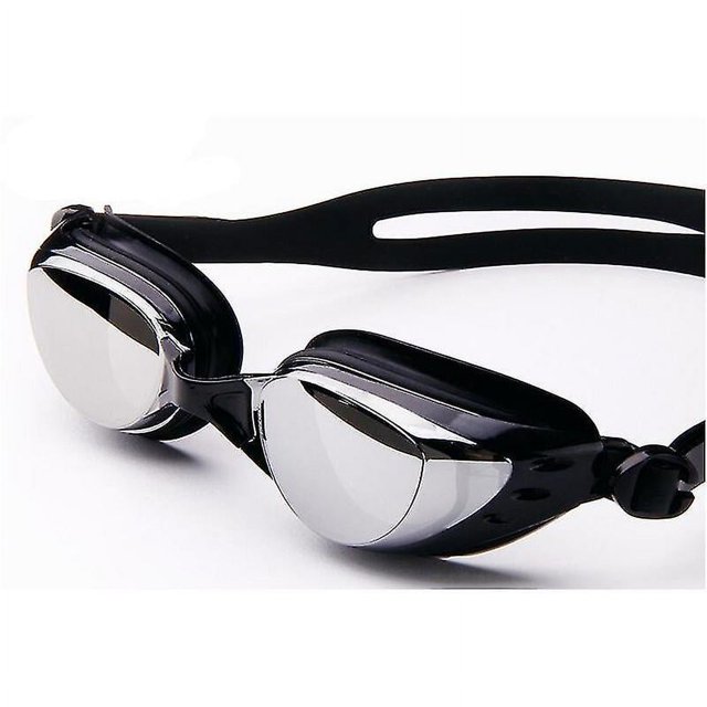 Gafas de natación para miopía, gafas de natación con dioptrías para hombres y mujeres, gafas de natación de silicona impermeables antivaho, de 1,5 a 8,0
