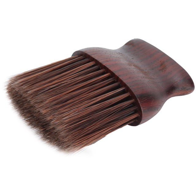 Barber Shop Corble Pincel, Cepillo de Platón de Cuello, Diseño de Diseño de Forma Plana la Mujer Más Grande para El Barbero