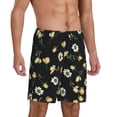 thumbnail image 2 of Sikiie Daisy Mens Pajama Shorts, Lightweight Lounge Pant with Pockets Soft Sleep Pj Shorts for MenXX-Large, 2 of 6